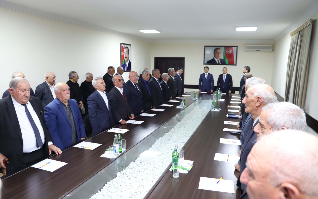Ağstafa Rayon Ağsaqqallar Şurasına yeni sədr seçildi -FOTOLAR