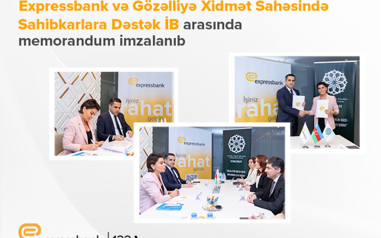 "Expressbank" və GXSSD memorandumu imzaladı