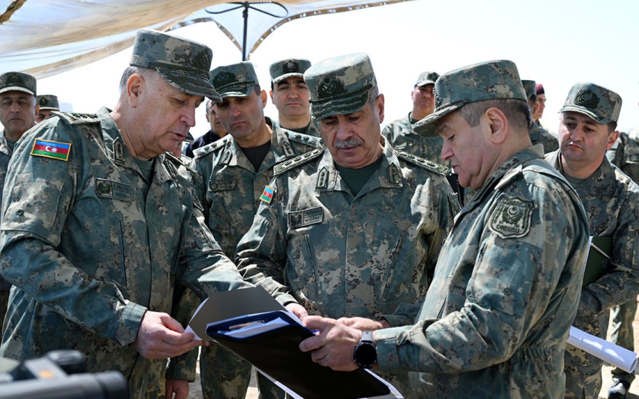 Azad olunmuş ərazilərdə yeni hərbi infrastruktur obyektləri yaradılır- FOTOLAR