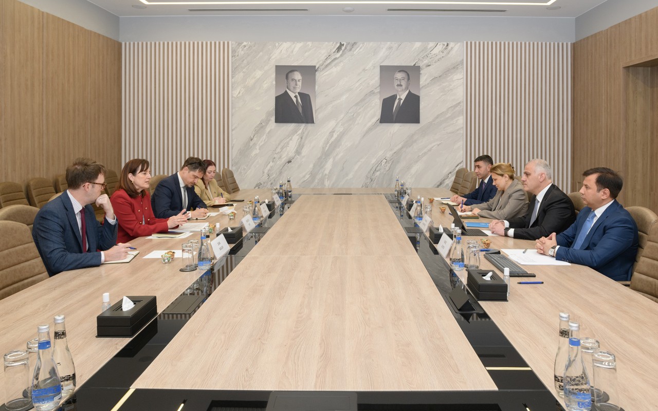 RİNN-də ABŞ nümayəndə heyəti ilə görüş keçirilib -FOTOLAR