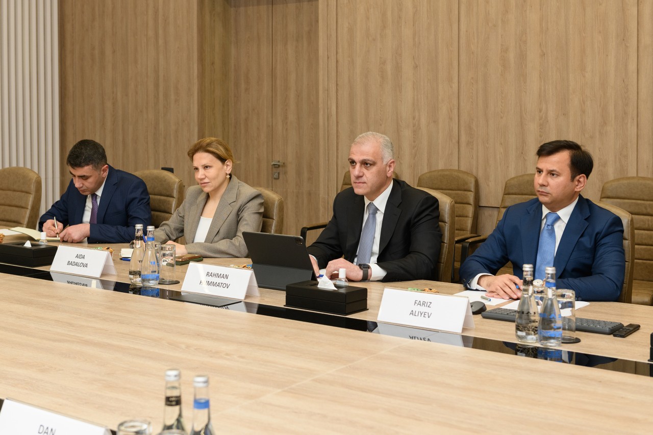 RİNN-də ABŞ nümayəndə heyəti ilə görüş keçirilib - FOTOLAR