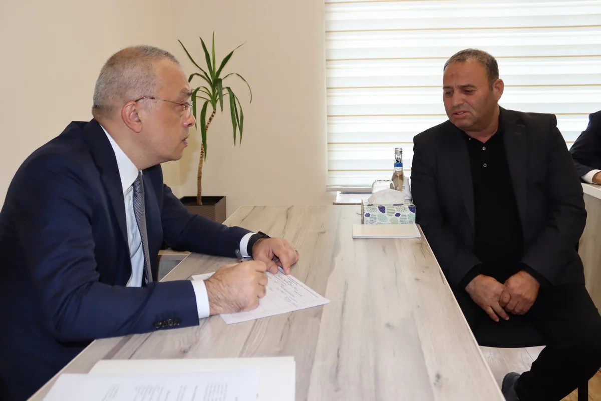 Zaur Mikayılov Xankəndidə vətəndaşlarla görüşüb - FOTOLAR