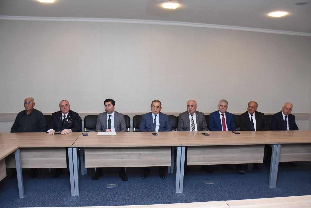 Gəncədə YAP veteranları ilə görüş keçirildi - FOTOLAR