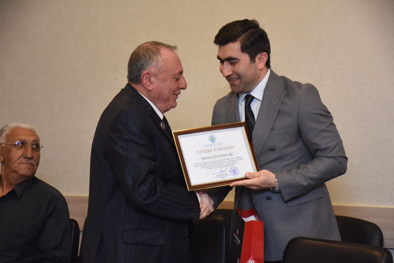 Gəncədə YAP veteranları ilə görüş keçirildi - FOTOLAR