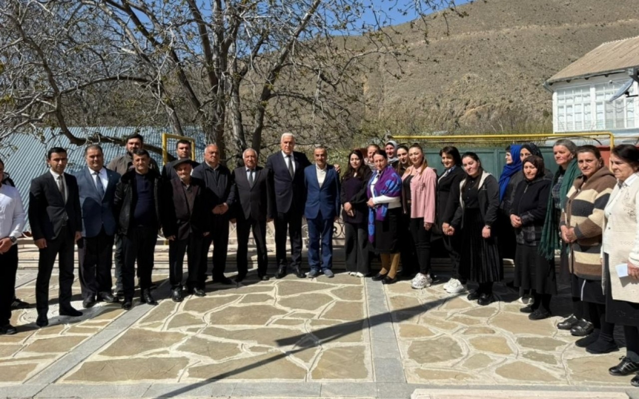 Deputat Vüqar Rəhimzadə Ordubadda seçiciləri ilə görüşdü -FOTOLAR