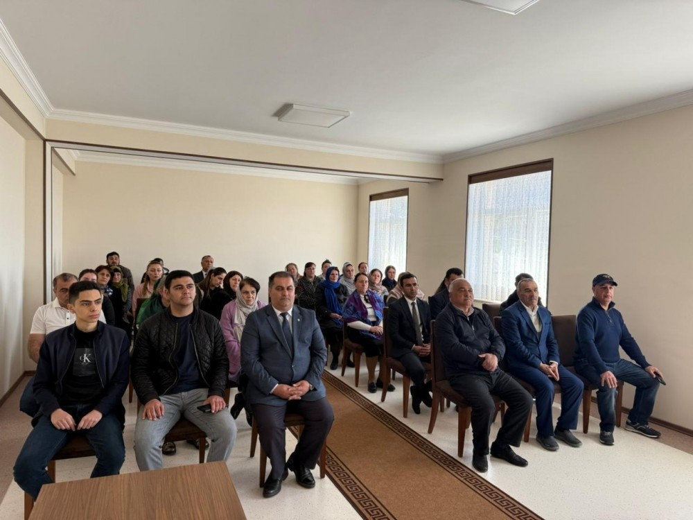 Deputat Vüqar Rəhimzadə Ordubadda seçiciləri ilə görüşdü - FOTOLAR