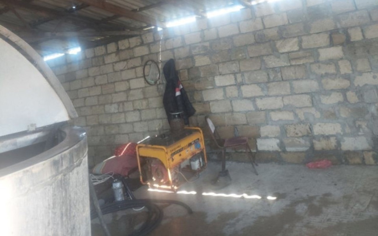 Beyləqanda süd qəbulu məntəqəsində nöqsanlar aşkarlandı- FOTOLAR