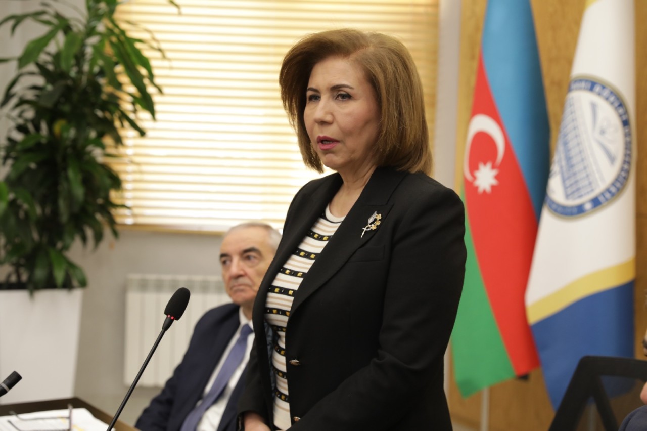 “Ümummilli Lider Heydər Əliyev mühazirələri” layihəsi çərçivəsində daha bir görüş oldu (FOTOLAR)