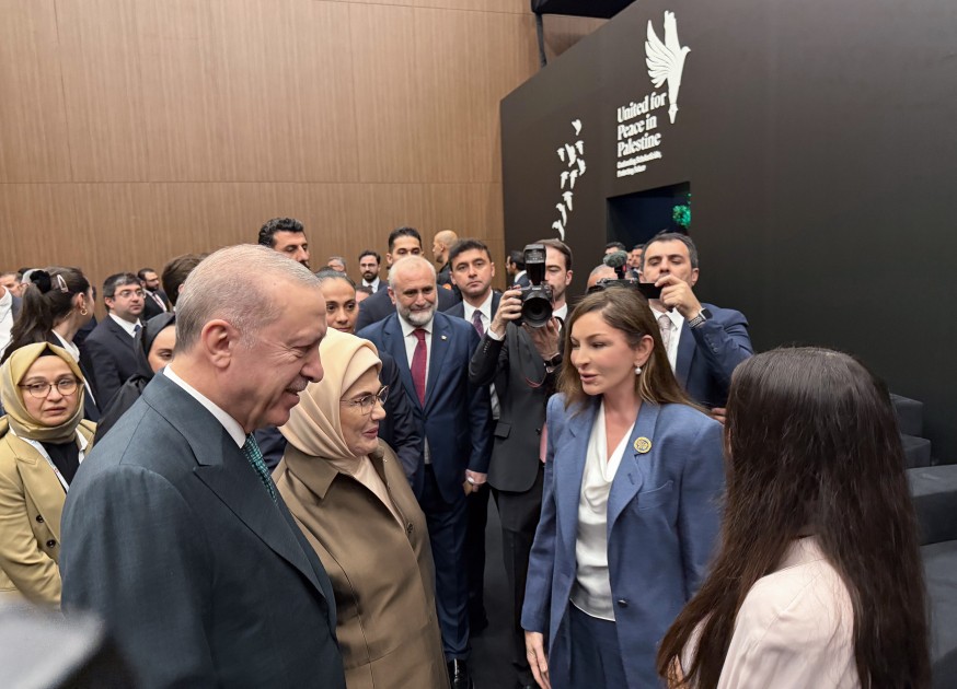 Prezident və xanımı Antalyada Forumun açılışında iştirak etdilər - YENİLƏNİB (FOTOLAR)