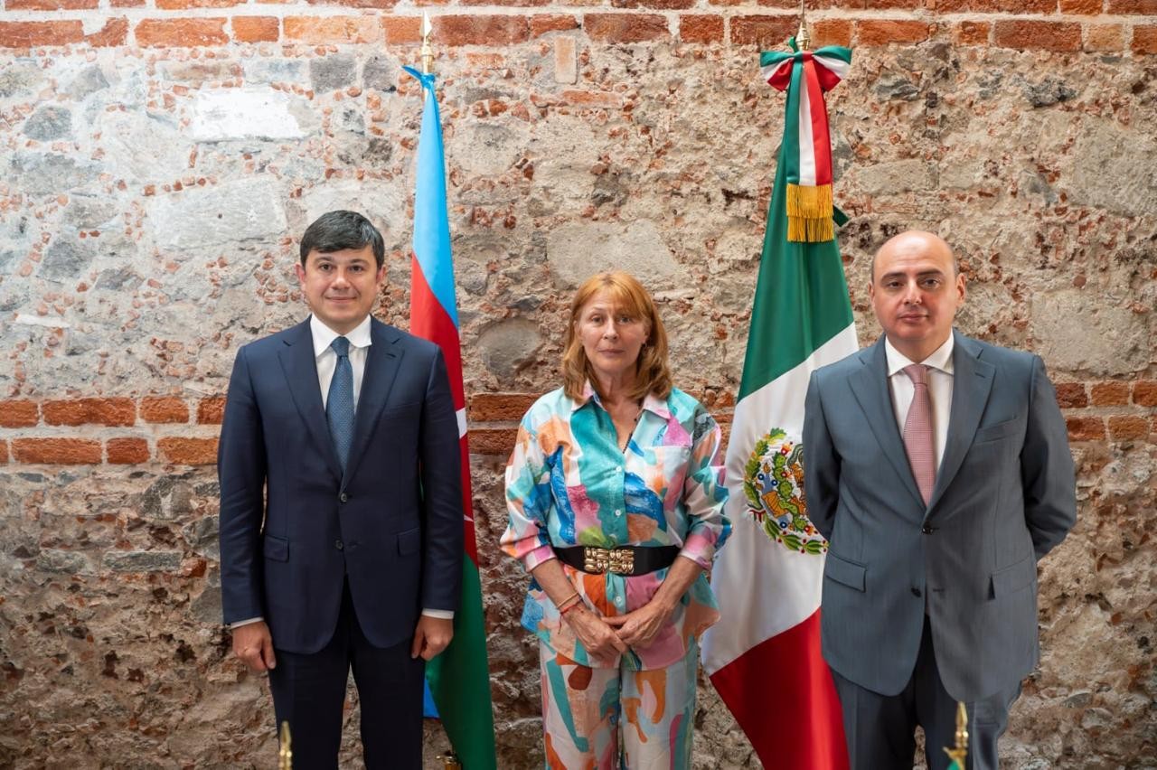 Azərbaycanla Meksika arasında memorandum imzalandı - FOTOLAR