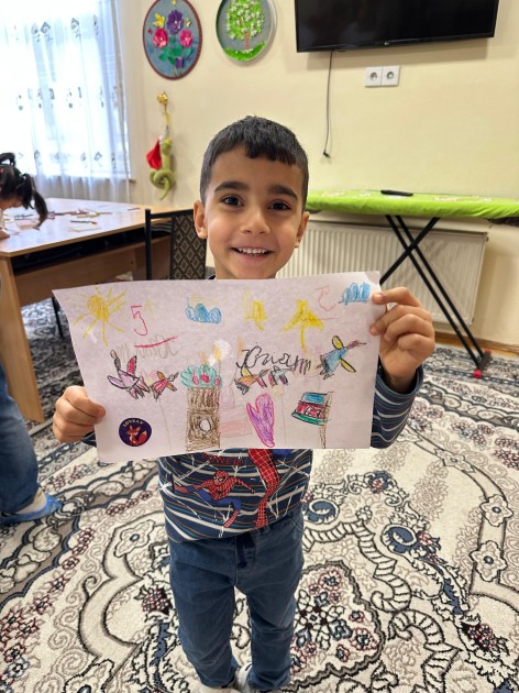 Leyla Əliyeva sosial xidmət müəssisələrinin uşaqları üçün öyrənmə proqramı təşkil etdi - FOTOLAR