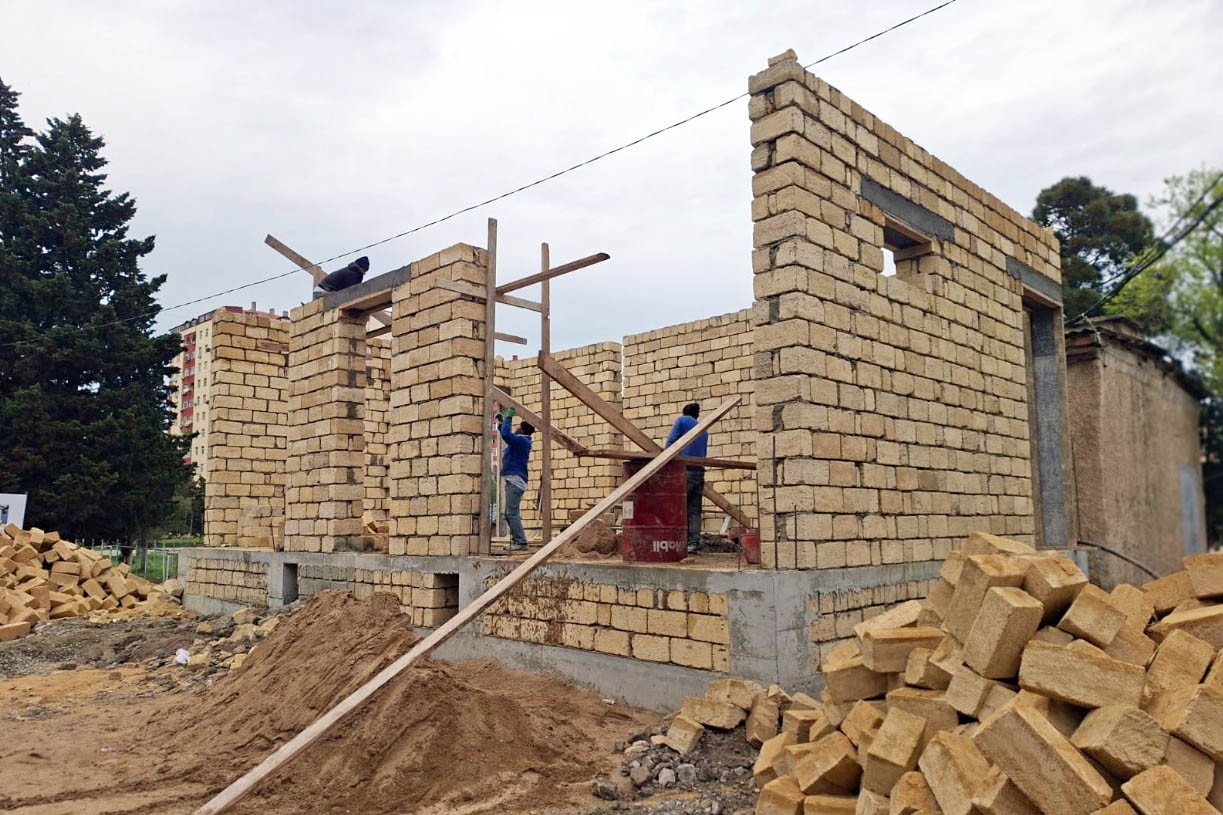 Sumqayıtda enerji infrastrukturunun yenilənməsi işlərinə başlanılıb - FOTOLAR