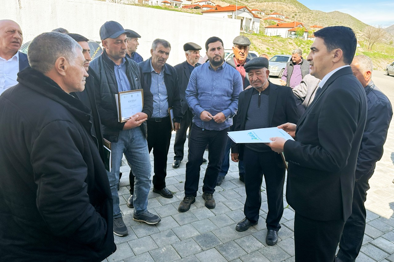 Laçın və Xocavənddə əkinə yararlı torpaqlar icarəyə verildi - FOTOLAR