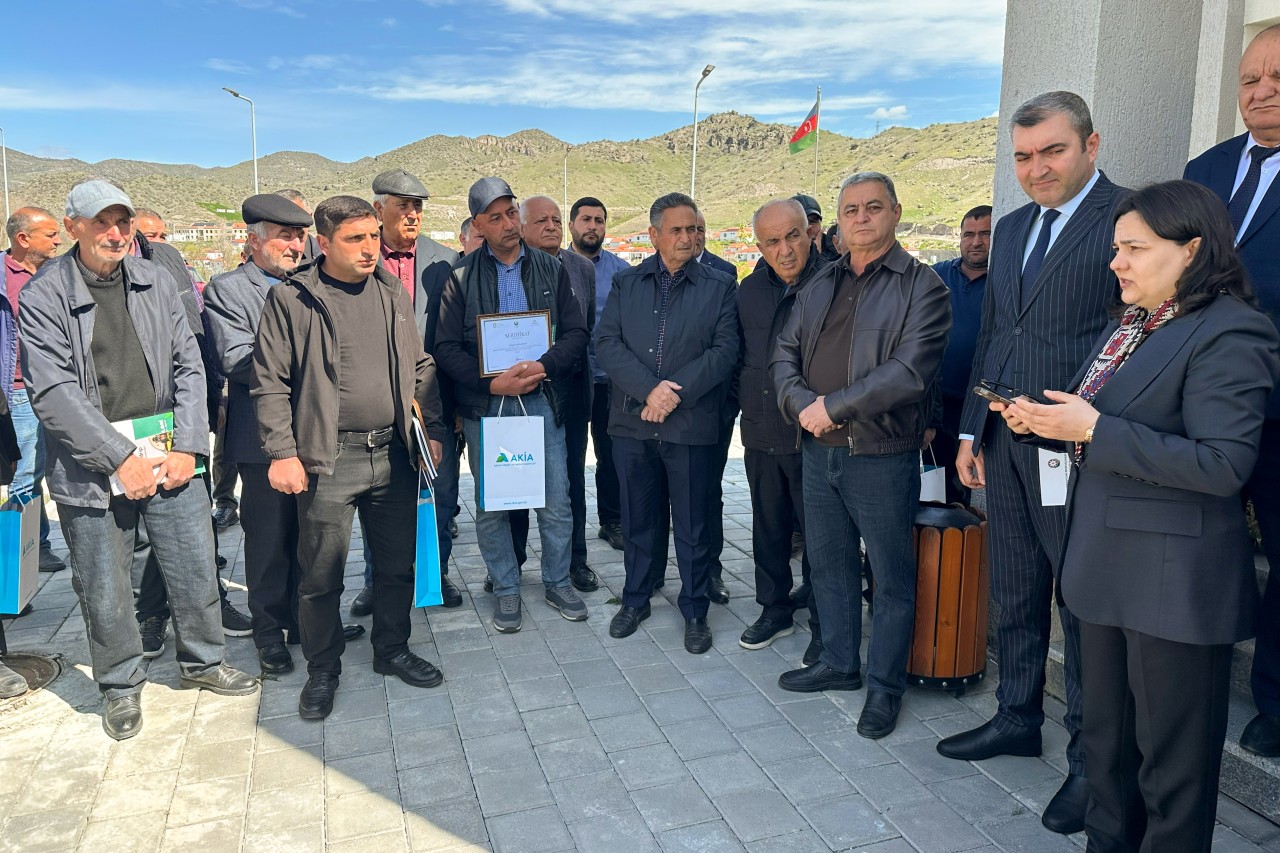 Laçın və Xocavənddə əkinə yararlı torpaqlar icarəyə verildi - FOTOLAR