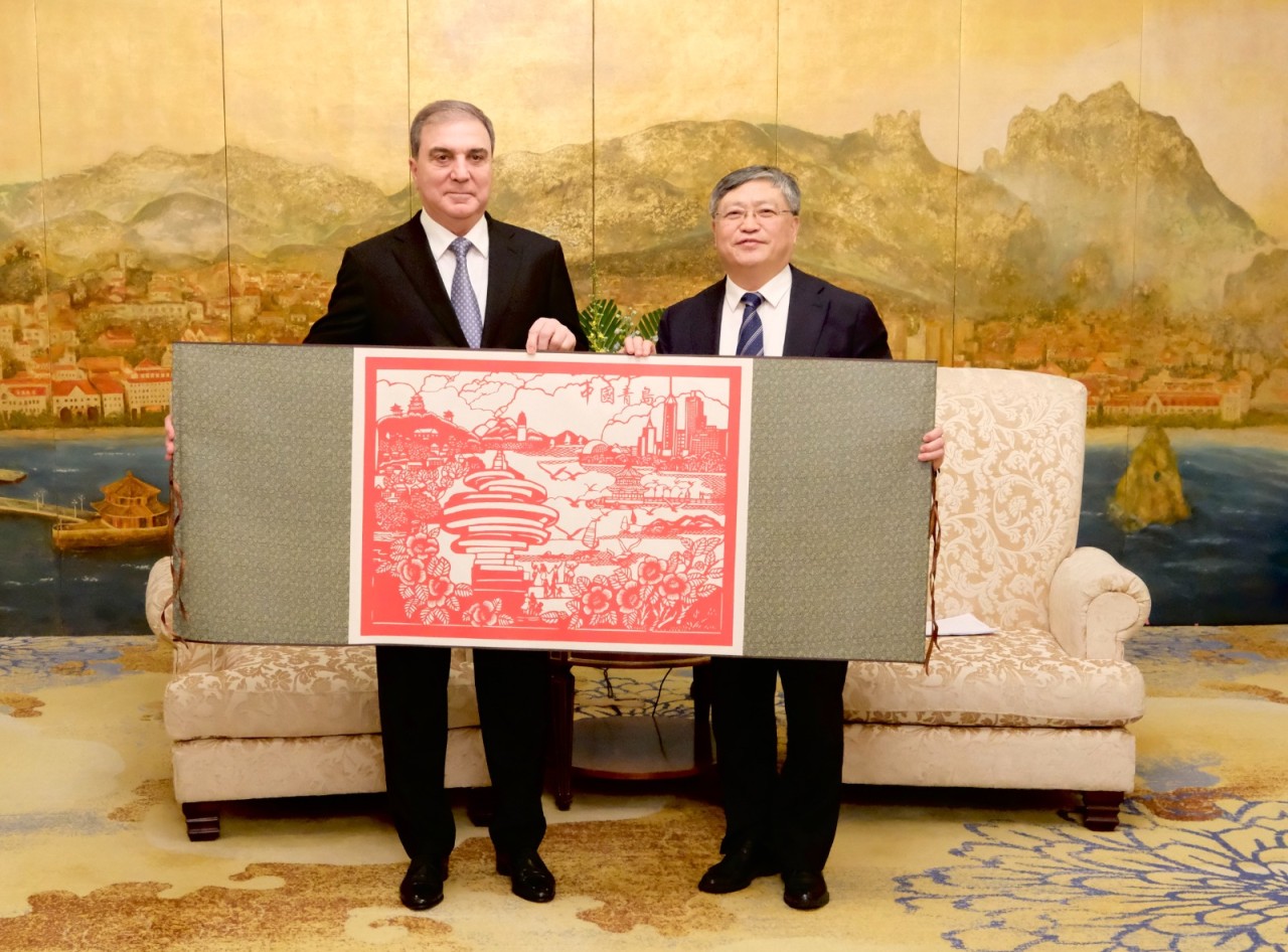 Gəncə ilə Çindao arasında əməkdaşlıq genişlənir - FOTOLAR