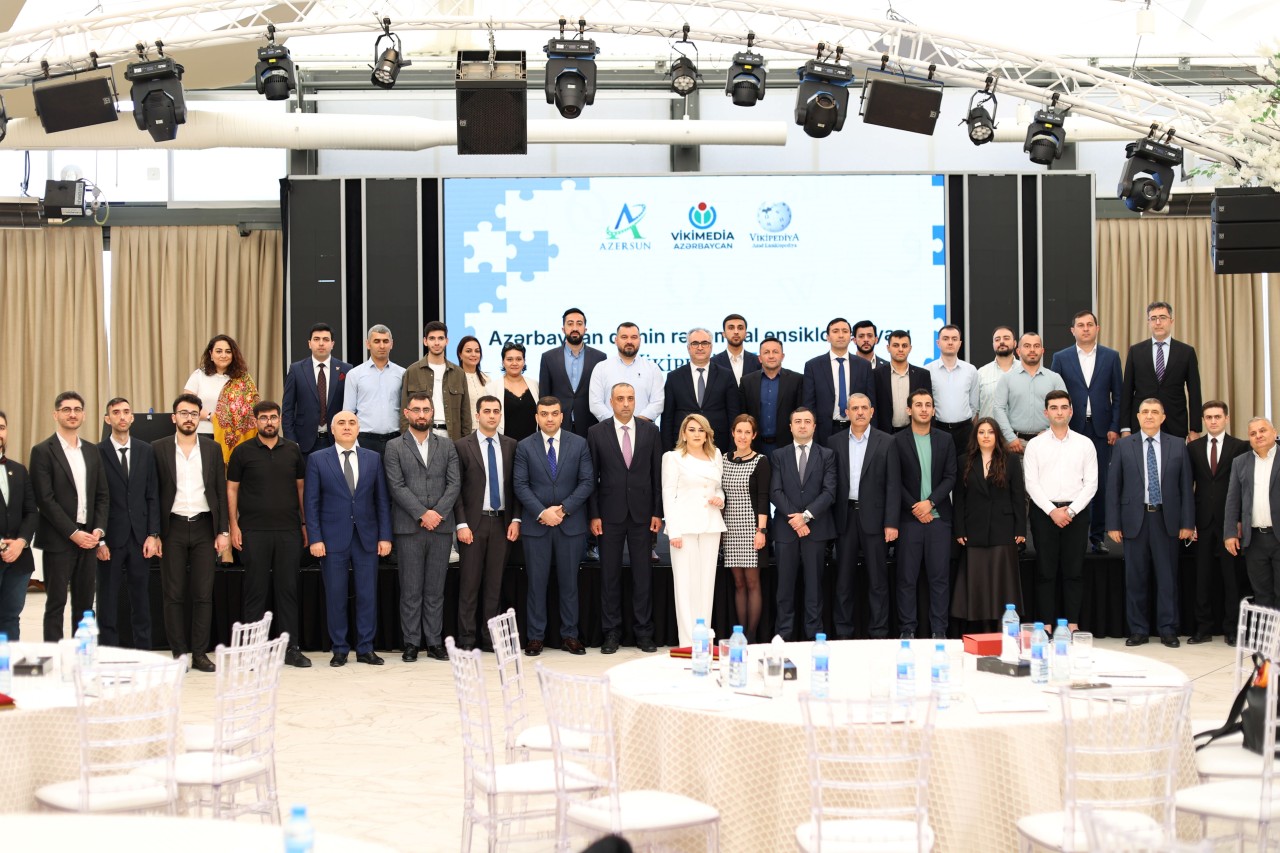 “Azərsun Holdinq”in dəstəyi ilə “Vikipediya”nın 25 illiyi qeyd olunub - FOTOLAR