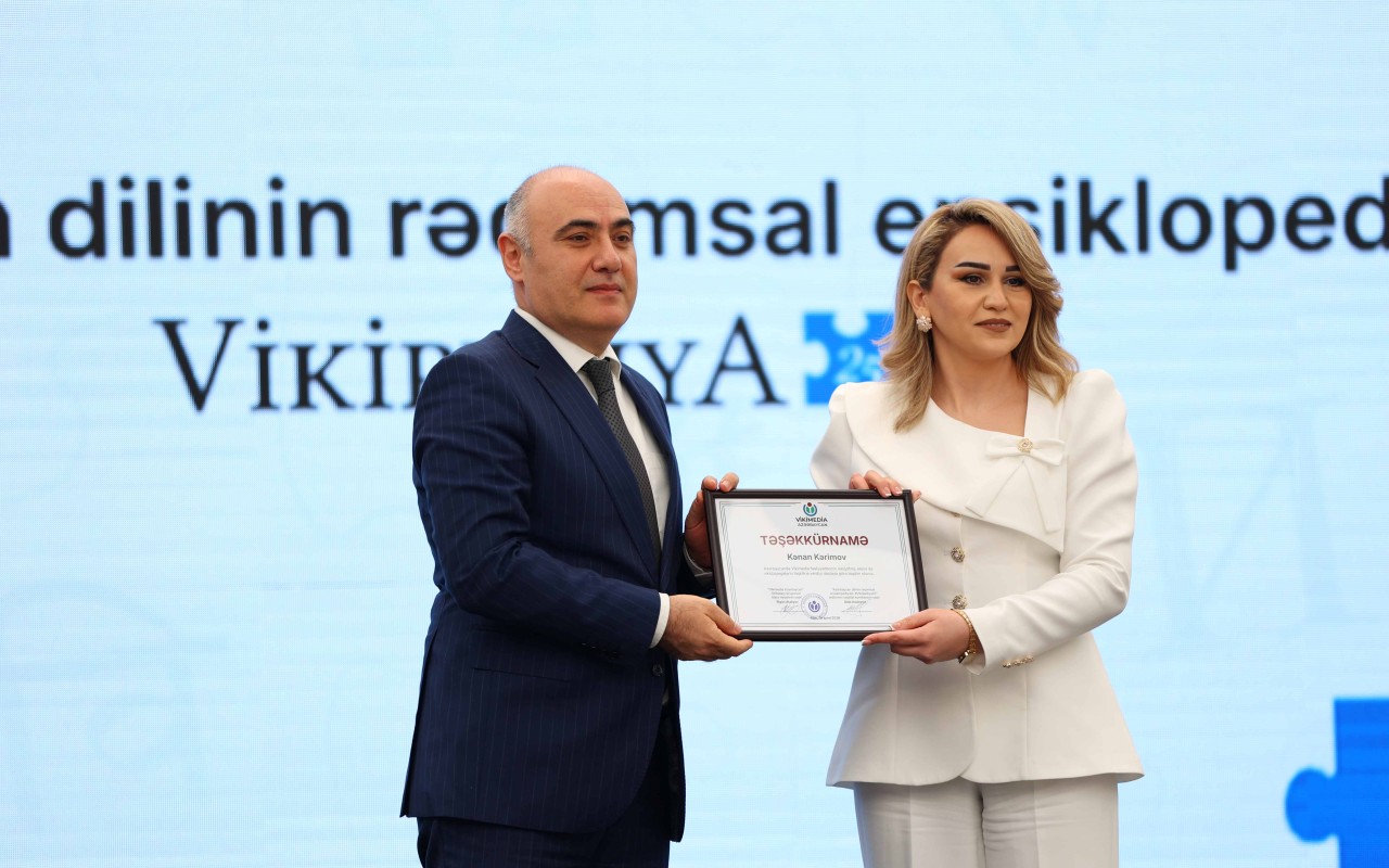 “Azərsun Holdinq”in dəstəyi ilə “Vikipediya”nın25 illiyi qeyd olunub - FOTOLAR