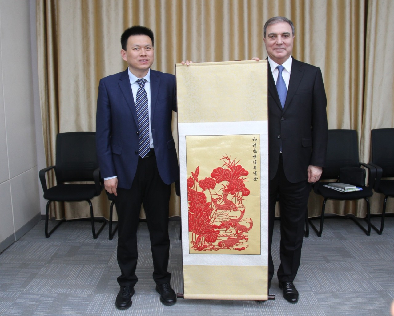 Niyazi Bayramov Çindaoda səfərdədir - FOTOLAR