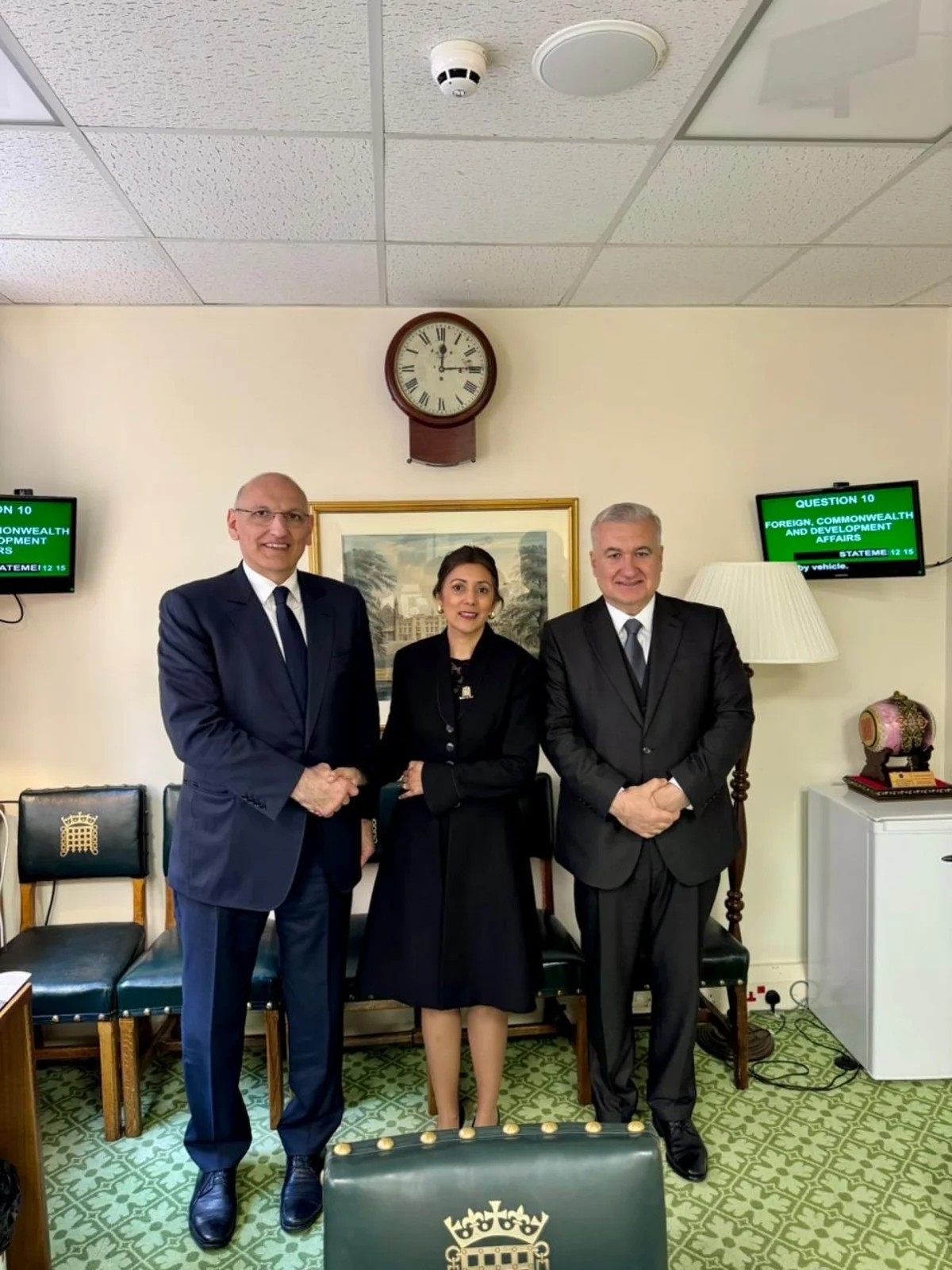 Elçin Əmirbəyov Böyük Britaniyada görüşlər keçirdi - FOTOLAR