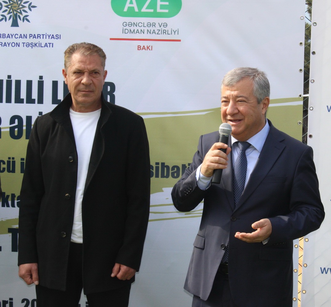 Nizamidə Ulu Öndərin xatirəsinə həsr edilmiş futbol turniri keçirilib - FOTOLAR