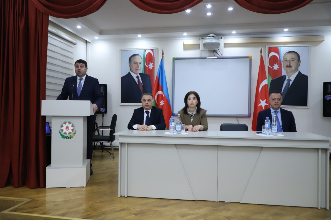 "Heydər Əliyev müstəqil Azərbaycanın memarıdır" adlı tədbir keçirildi - FOTOLAR