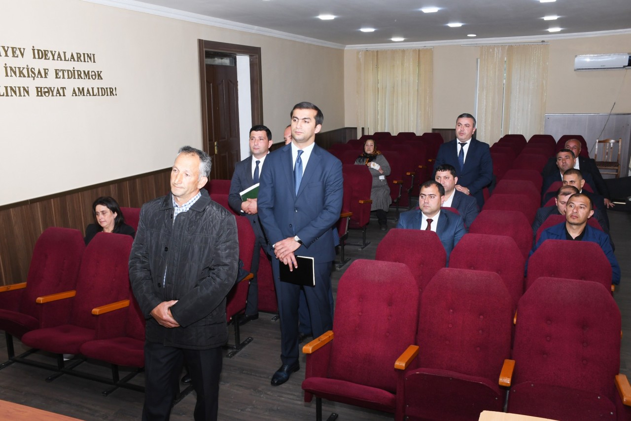 Ağdam RİH-də vətəndaşların növbəti qəbulu keçirilib - FOTOLAR