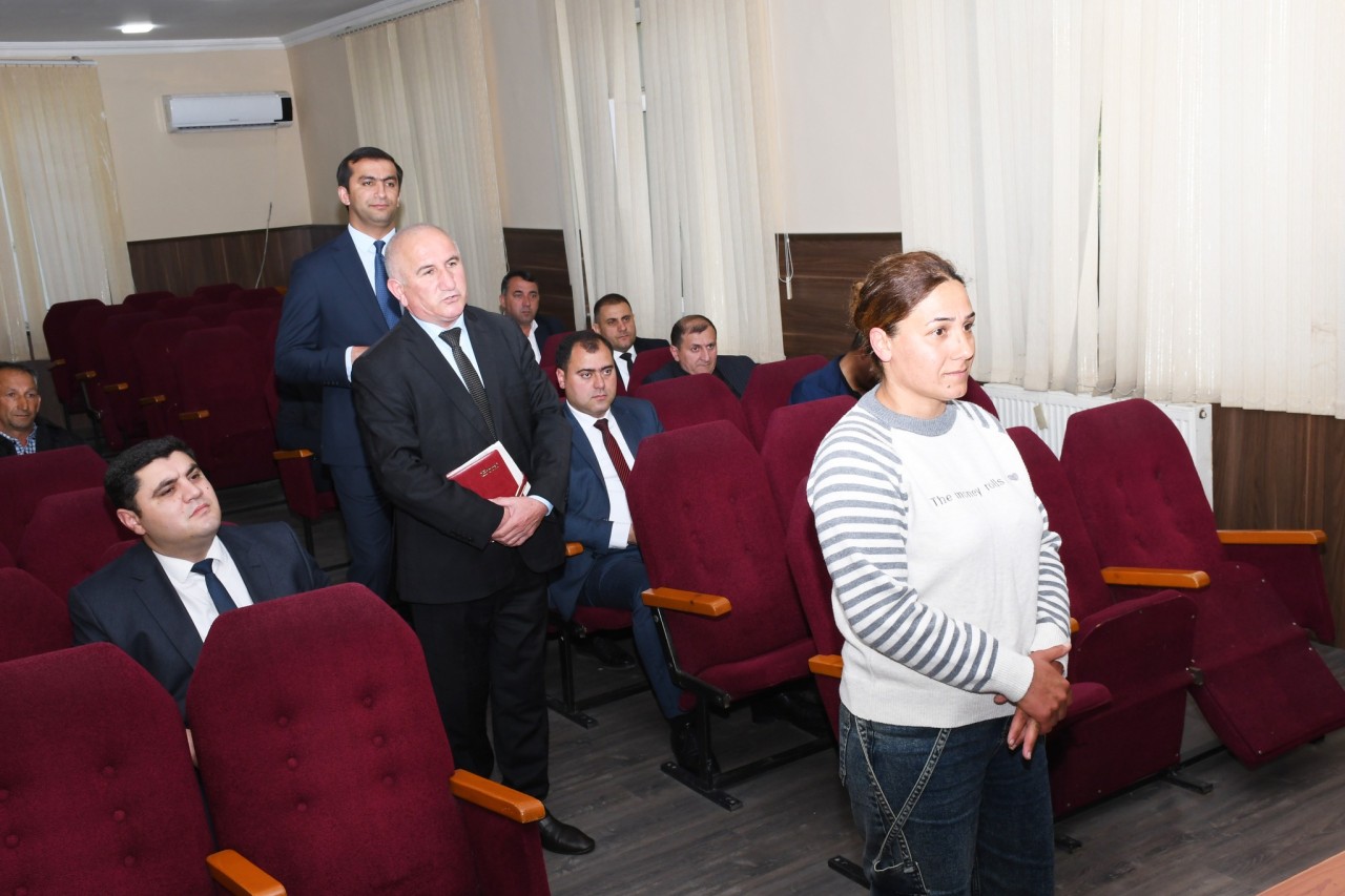 Ağdam RİH-də vətəndaşların növbəti qəbulu keçirilib - FOTOLAR