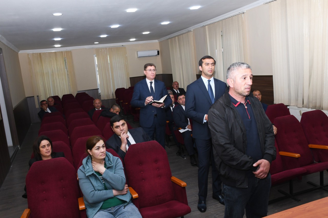 Ağdam RİH-də vətəndaşların növbəti qəbulu keçirilib - FOTOLAR