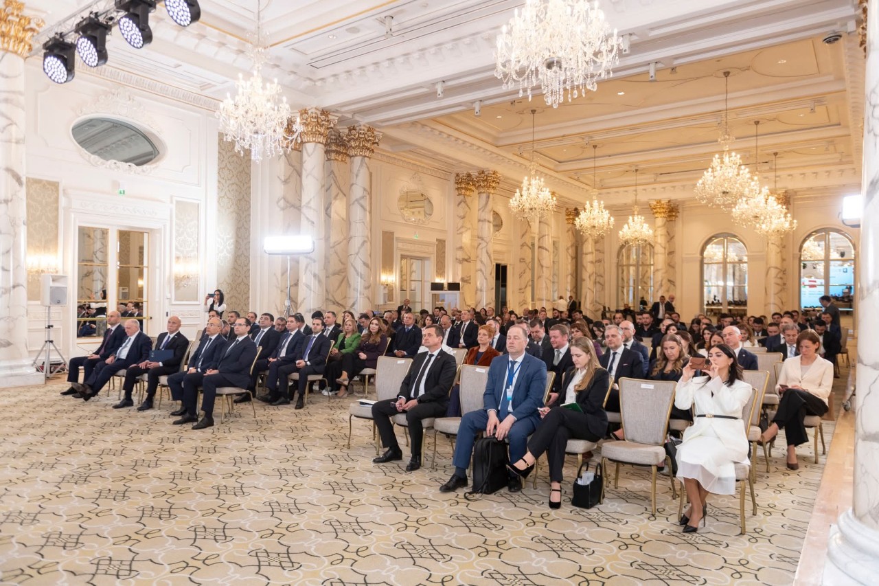 Məcnun Məmmədov Azərbaycan-Latviya biznes forumunda çıxış edib - FOTOLAR