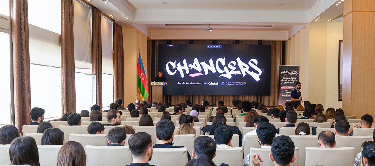 “Changers Academy” AzMİU-da təqdimat keçirdi - FOTOLAR