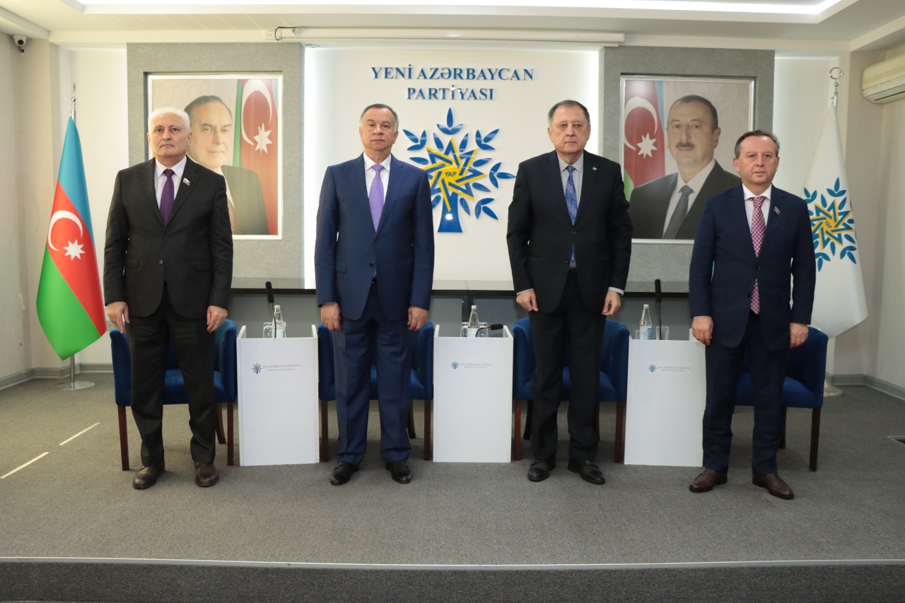 Şair Baba Vəziroğlu ilə görüş təşkil olundu - FOTOLAR