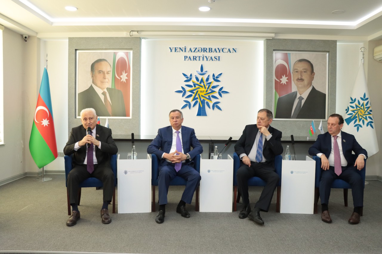 Şair Baba Vəziroğlu ilə görüş təşkil olundu - FOTOLAR