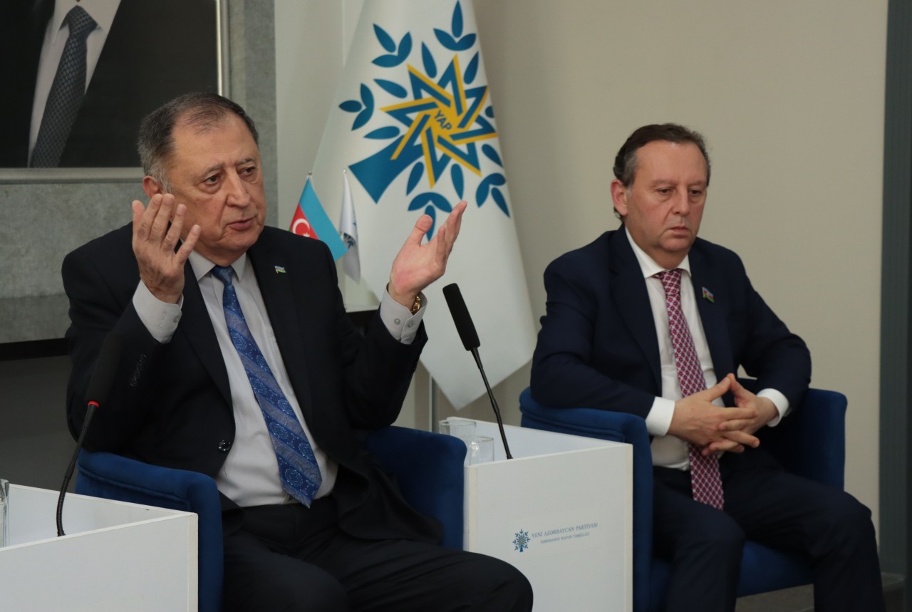 Şair Baba Vəziroğlu ilə görüş təşkil olundu - FOTOLAR