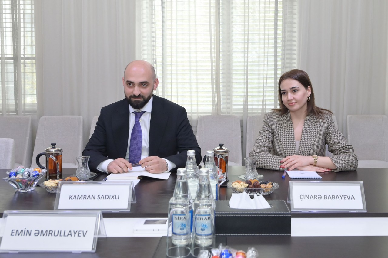 Elm və təhsil naziri “Yüksəliş” müsabiqəsinin qalibləri ilə görüşdü - FOTOLAR