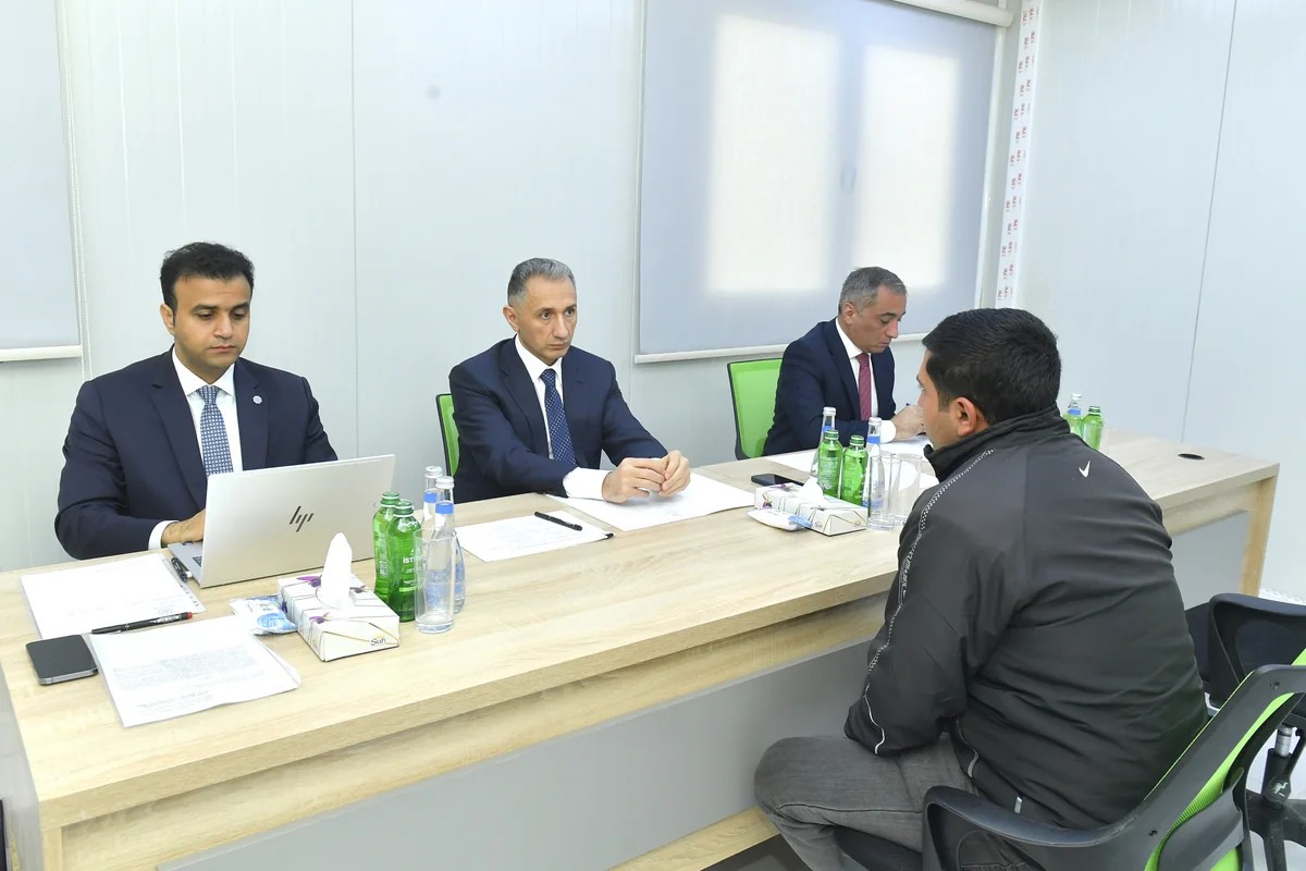 Rəşad Nəbiyev Kəlbəcərdə vətəndaşları qəbul etdi - FOTO