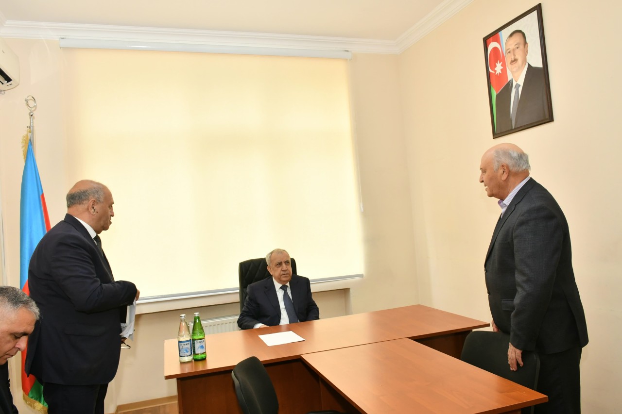 İcra başçısı Malik İsaqovun növbəti səyyar qəbulu oldu - FOTOLAR