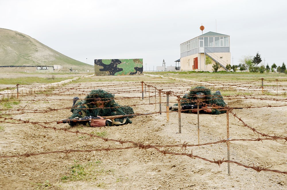Ən yaxşı snayperlər müəyyənləşdi - FOTOLAR