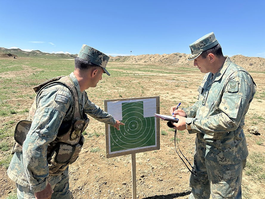 Azərbaycan Ordusunda atıcılıq üzrə birincilik başa çatdı - FOTOLAR