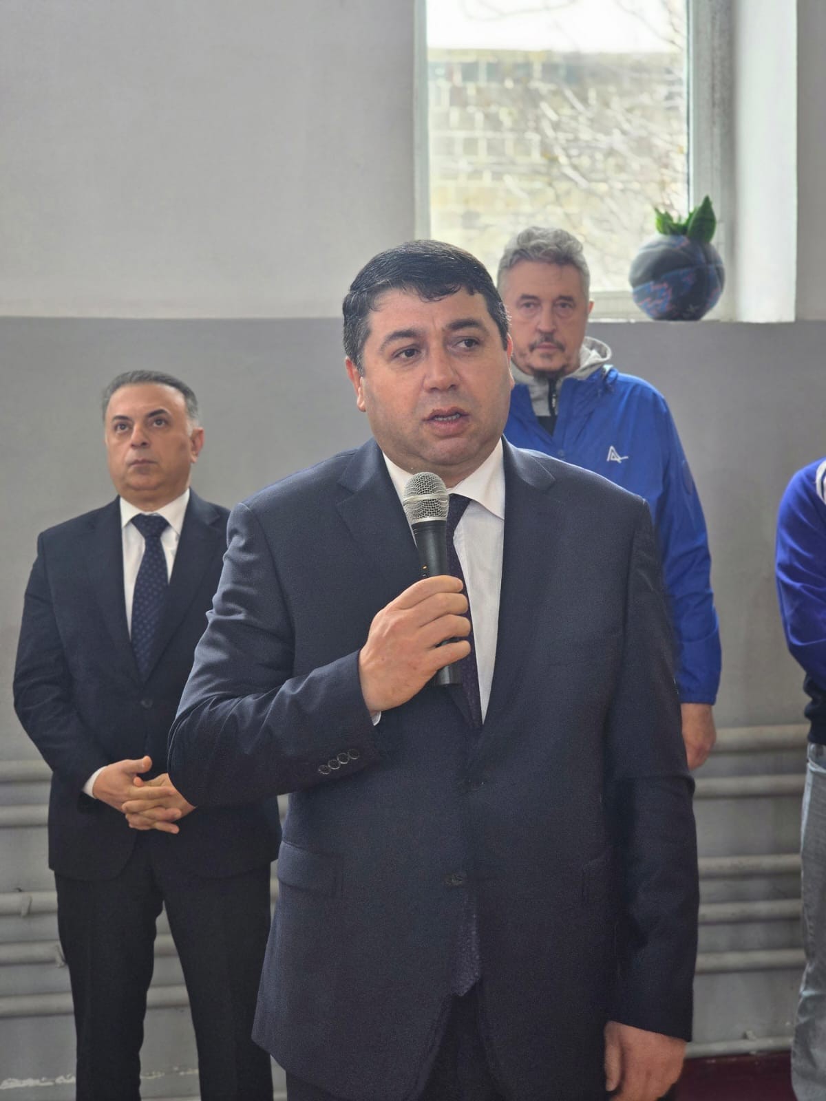 YAP Yasamal rayon təşkilatı oğlanlar arasında voleybol yarışı keçirdi - FOTOLAR