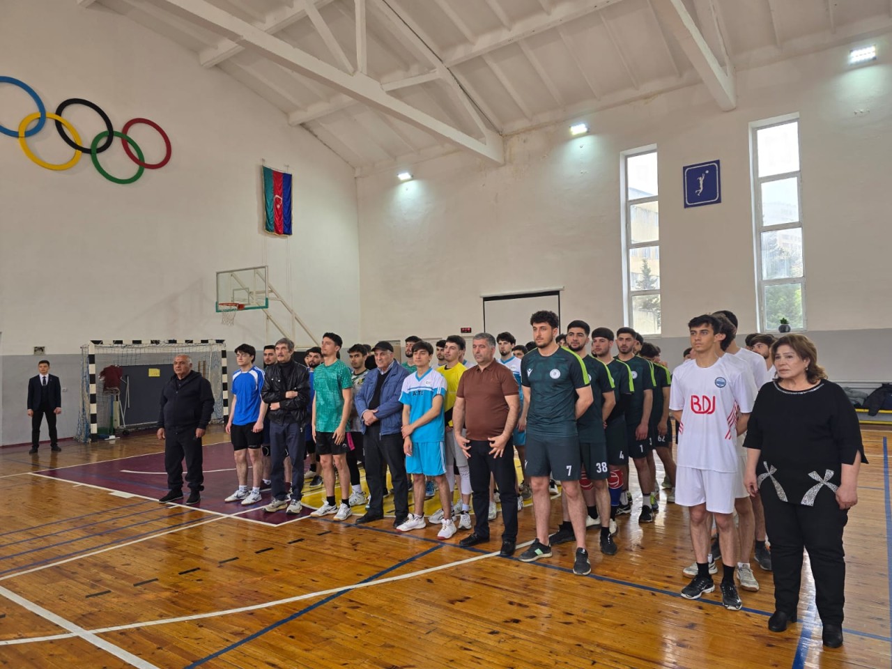 YAP Yasamal rayon təşkilatı oğlanlar arasında voleybol yarışı keçirdi - FOTOLAR