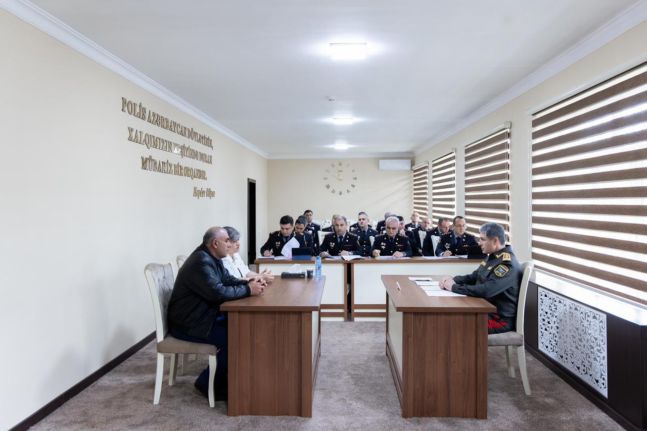 Vilayət Eyvazov Göyçayda növbəti vətəndaş qəbulu və sıra baxışı keçirib - FOTOLAR