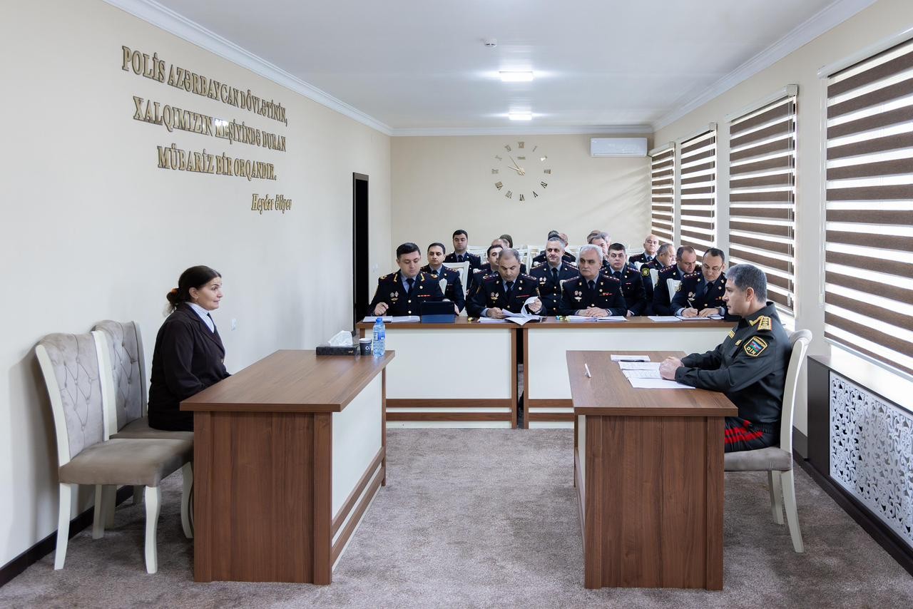 Vilayət Eyvazov Göyçayda növbəti vətəndaş qəbulu və sıra baxışı keçirib - FOTOLAR