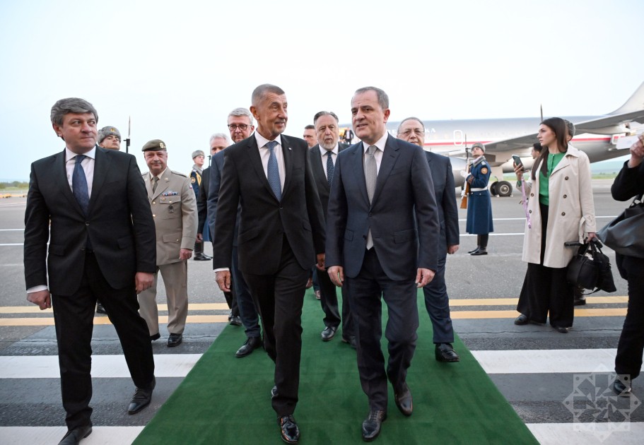 Babiş Azərbaycana gəldi - FOTOLAR