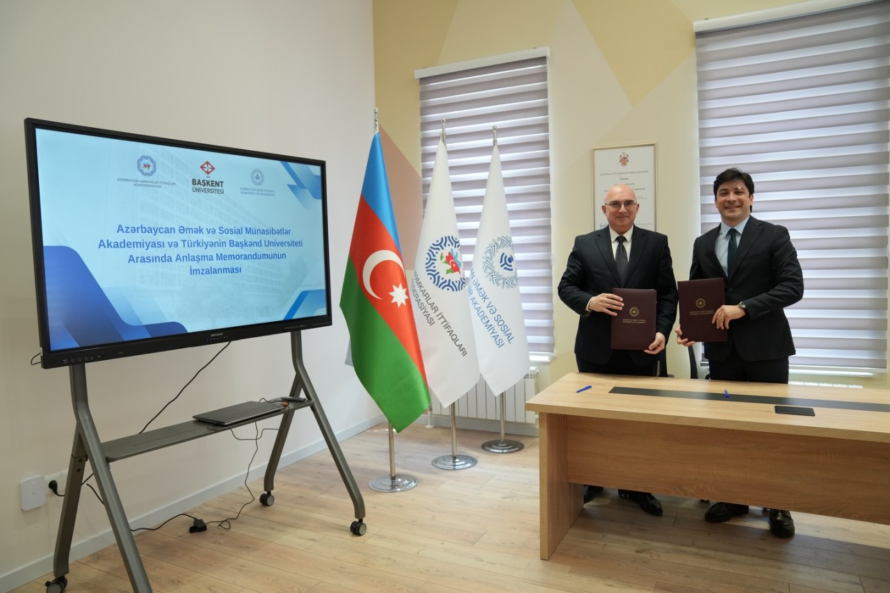 AƏSMA ilə Başkent Universiteti arasında memorandum imzalanıb - FOTOLAR