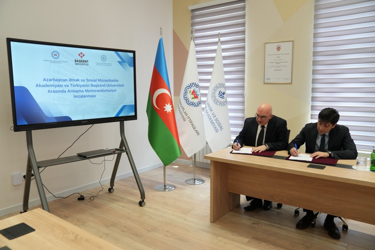 AƏSMA ilə Başkent Universiteti arasında memorandum imzalanıb - FOTOLAR