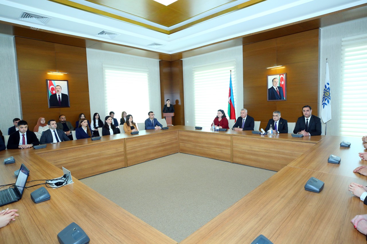 YAP Binəqədi rayon təşkilatının fəalları Ağdaş və Mingəçevirə səfər etdilər - FOTOLAR