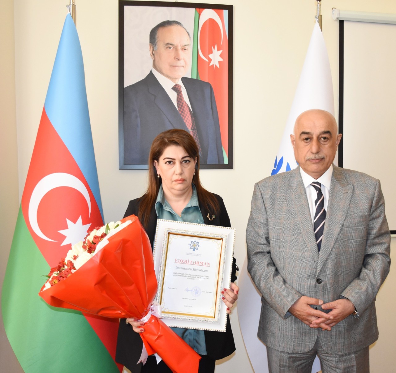 Zərifə Əliyevaya həsr olunmuş tədbir keçirildi - FOTOLAR