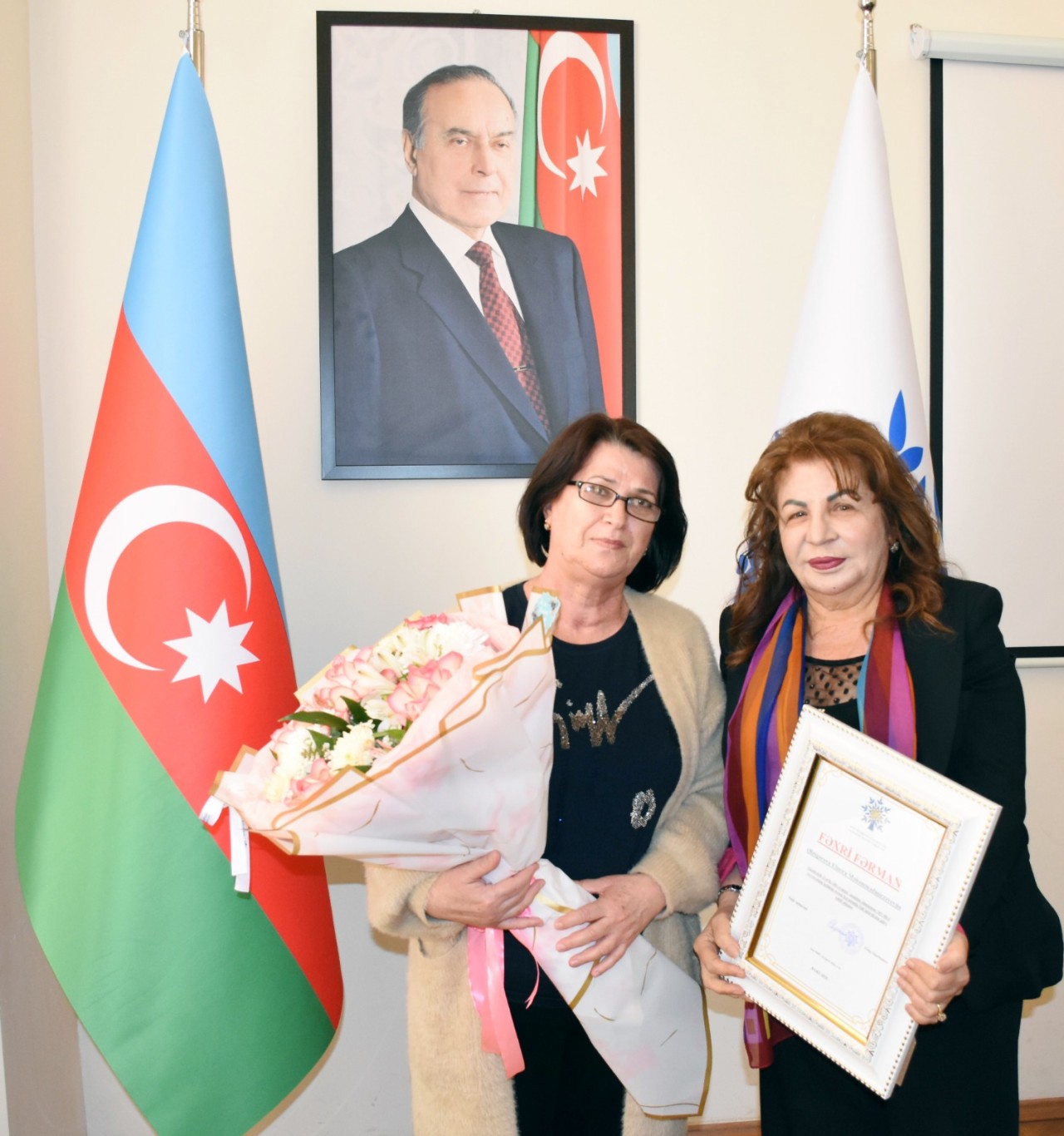 Zərifə Əliyevaya həsr olunmuş tədbir keçirildi - FOTOLAR