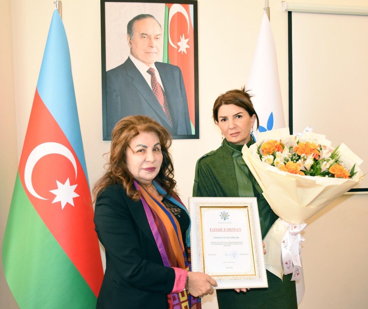 Zərifə Əliyevaya həsr olunmuş tədbir keçirildi - FOTOLAR