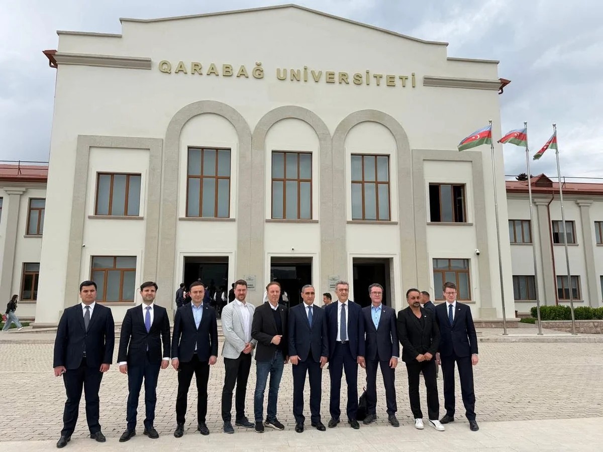 Bundestaqın nümayəndə heyəti Şuşa və Xankəndidə olub - FOTO